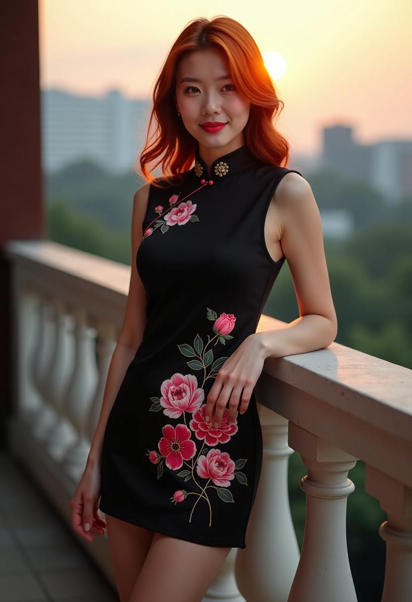 红色
